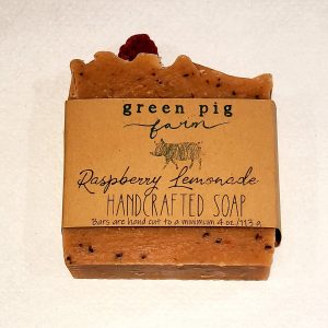 All Natural Raspberry Lemonade Soap Bar