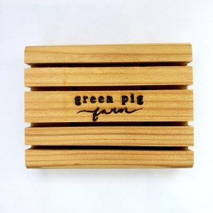 Handcrafted Cedar Wood Soap Deck