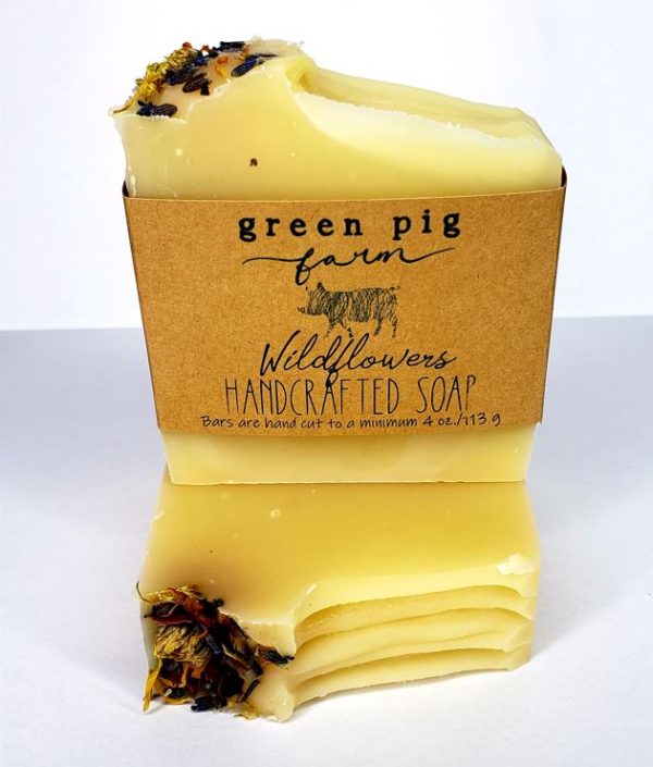 All Natural Wildflowers Soap Bar